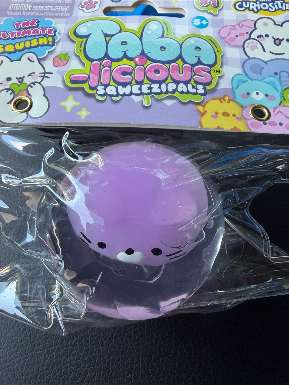 Tabalicious Squeezipal Kids Toy - Purple